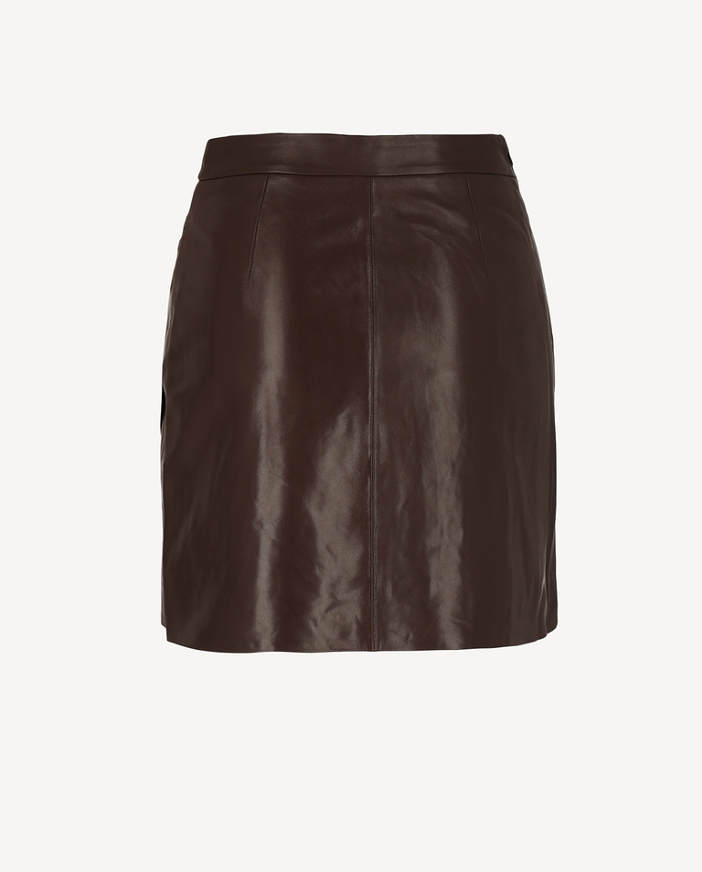 Czekoladowa spódnica Jeff - Image #3