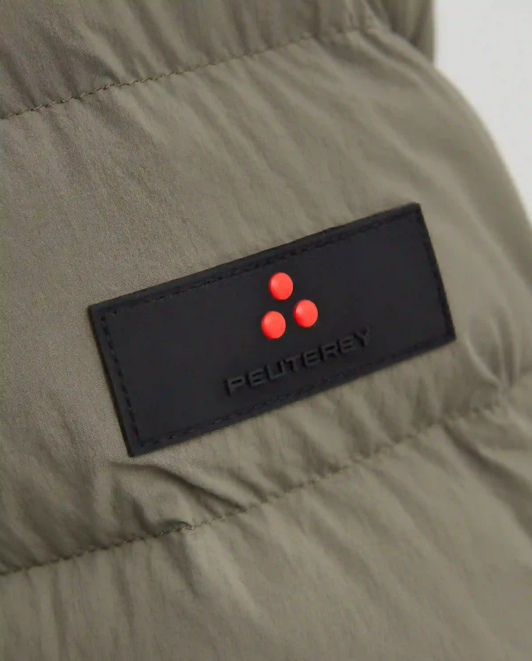 Oliwkowa pikowana kurtka - Image #4