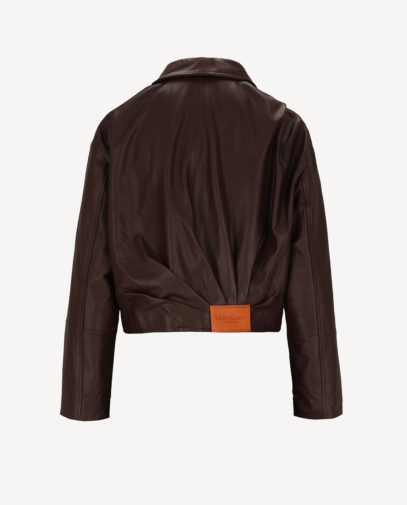 Czekoladowa ramoneska Jeff - Image #3