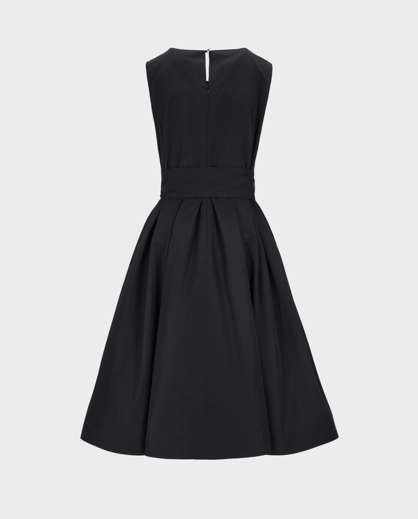 Czarna midi sukienka Maison - Image #2