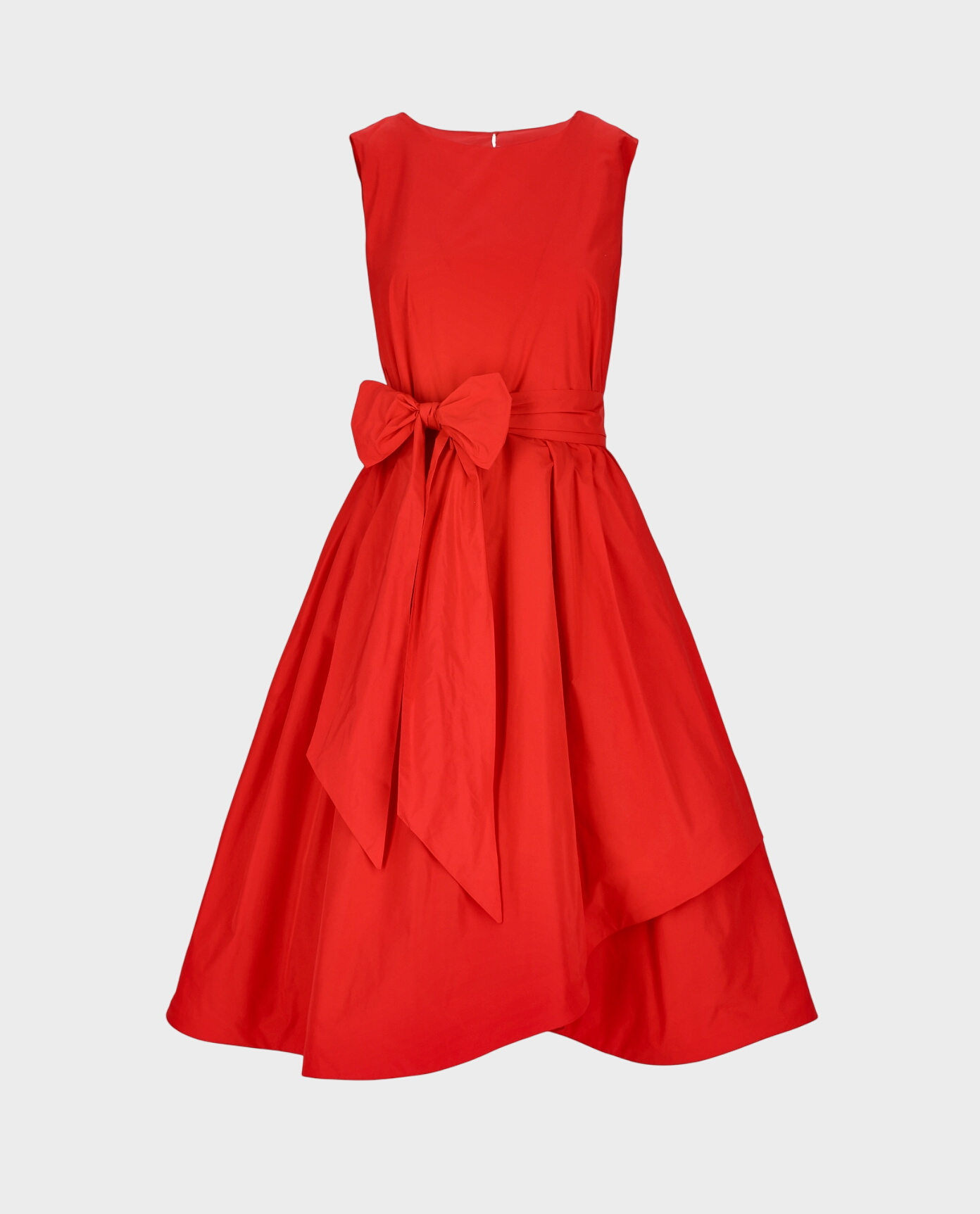 Czerwona midi sukienka Maison - Image #0