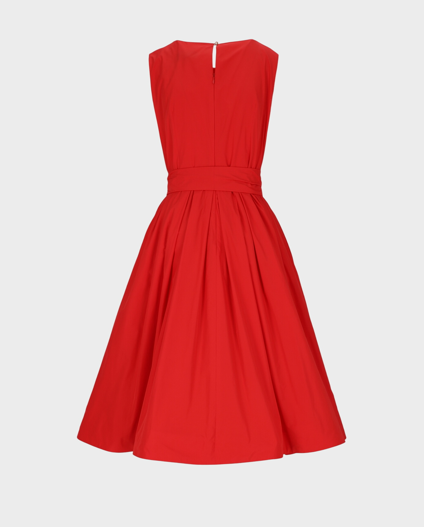 Czerwona midi sukienka Maison - Image #1