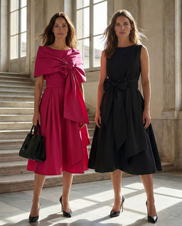 Różowa midi sukienka Maison - Image #1