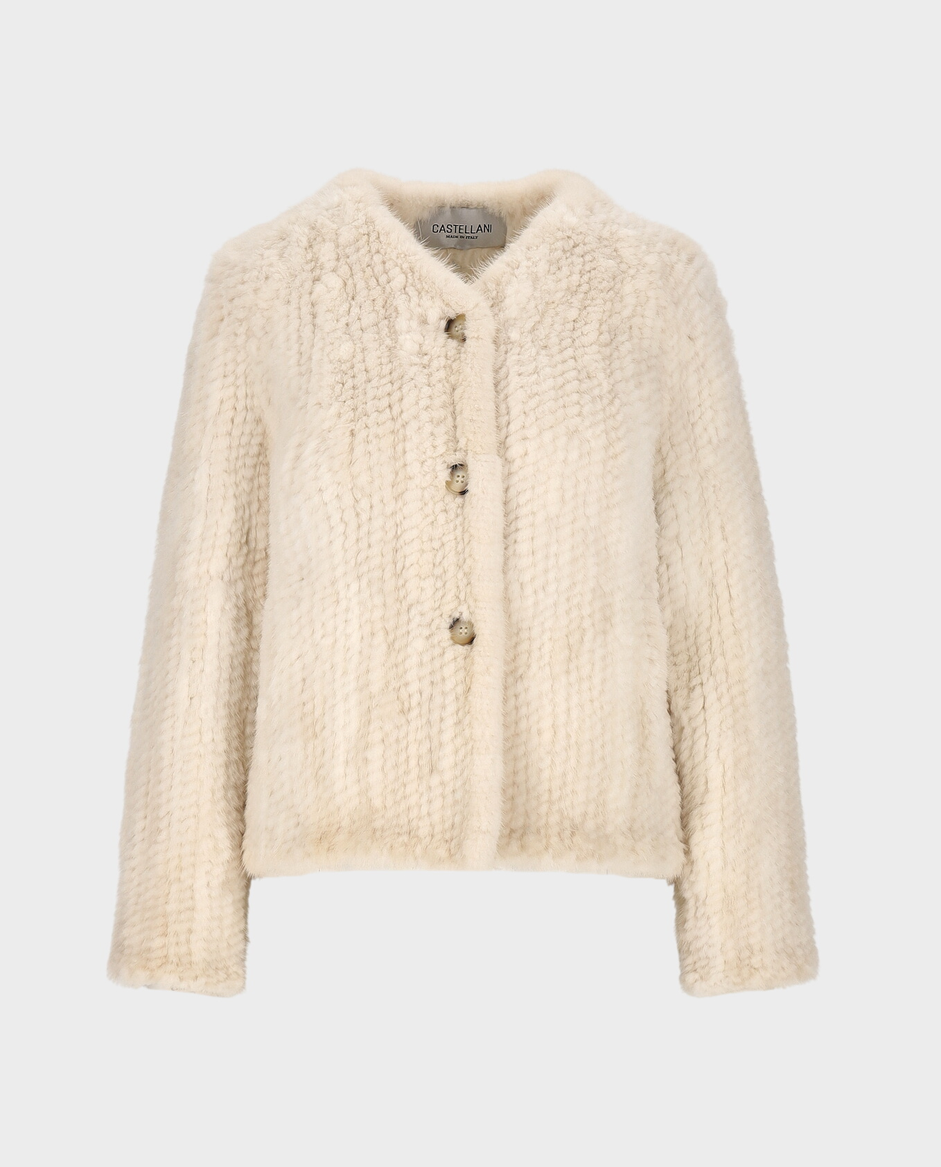 Futro ecru Corina - Image #0