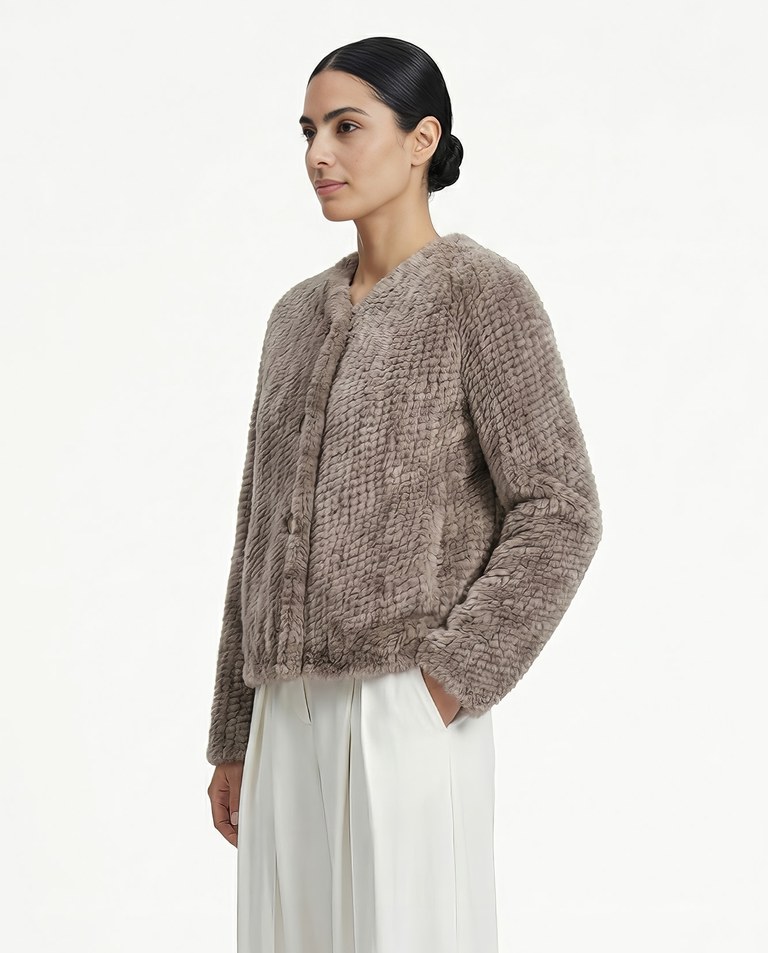 Szare futro Corina - Image #2