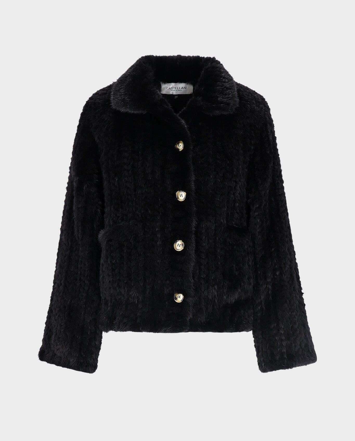 Czarne futro Tess - Image #0