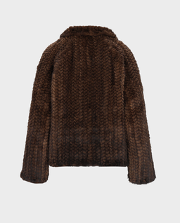 Czekoladowe futro Tess - Image #1