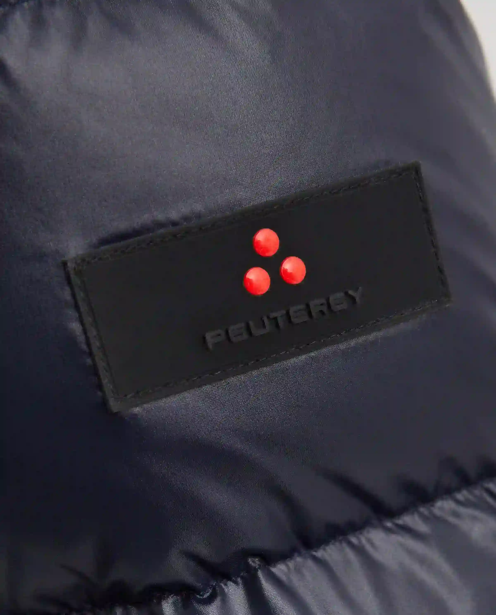 Granatowa pikowana kurtka - Image #4