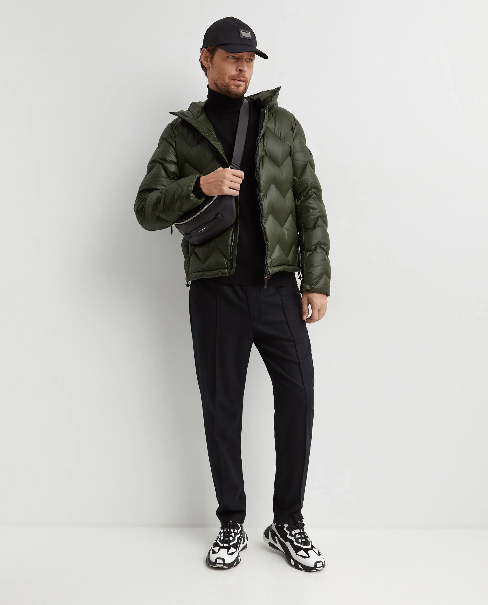 Pikowana kurtka puchowa - Image #2