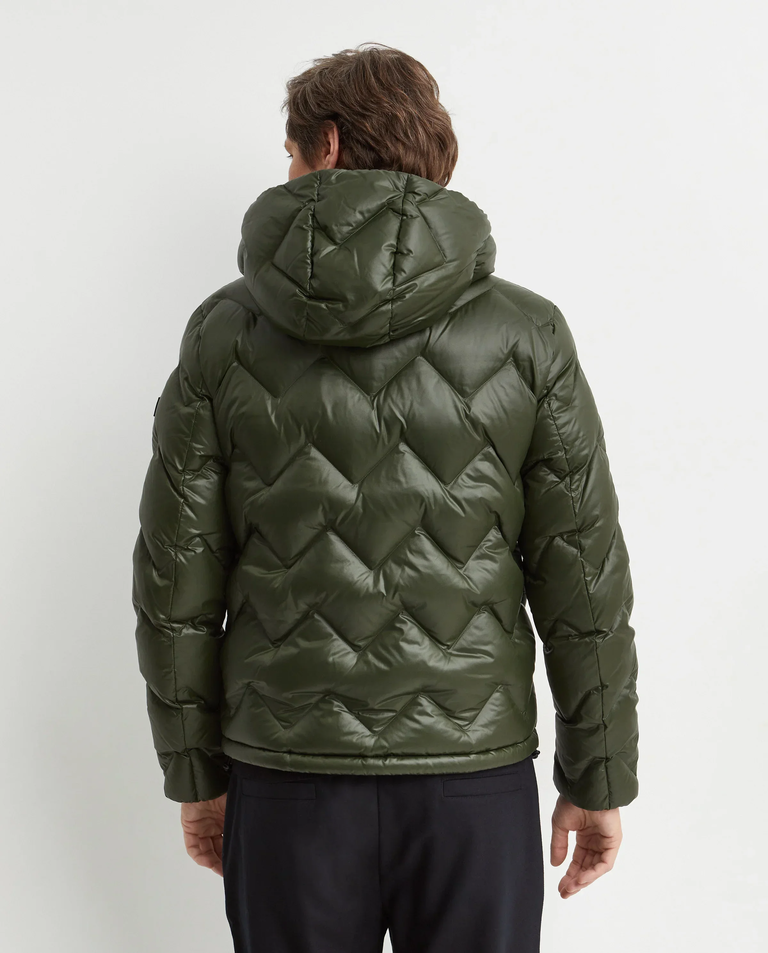 Pikowana kurtka puchowa - Image #3