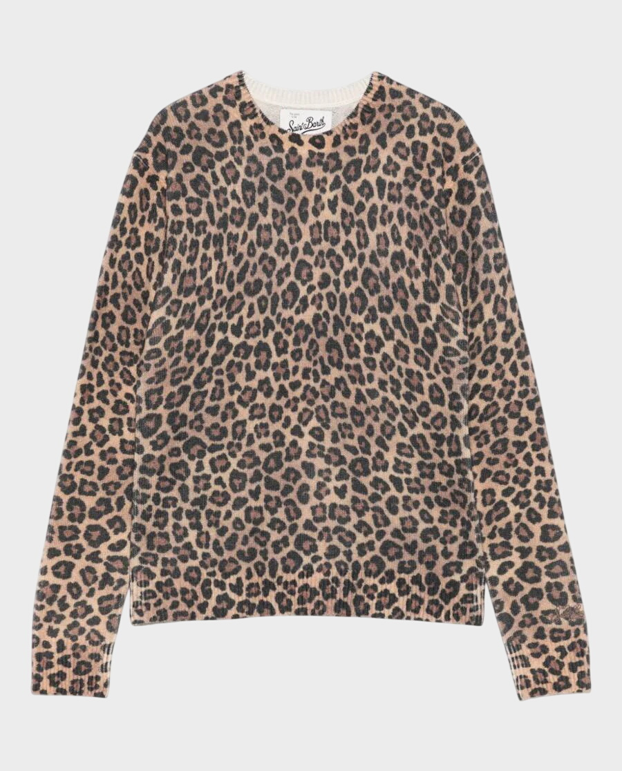 Sweter z wzorem w panterkę - Image #0