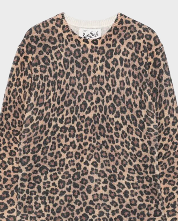 Sweter z wzorem w panterkę - Image #1