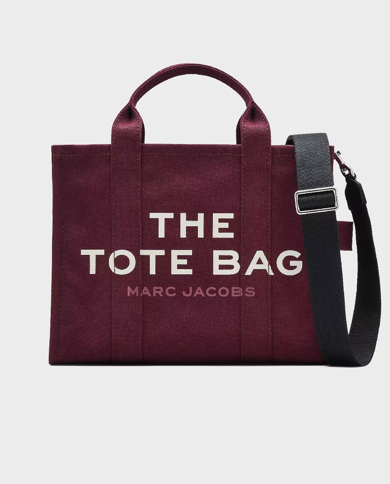 Burgundowa torebka The Medium Tote Bag