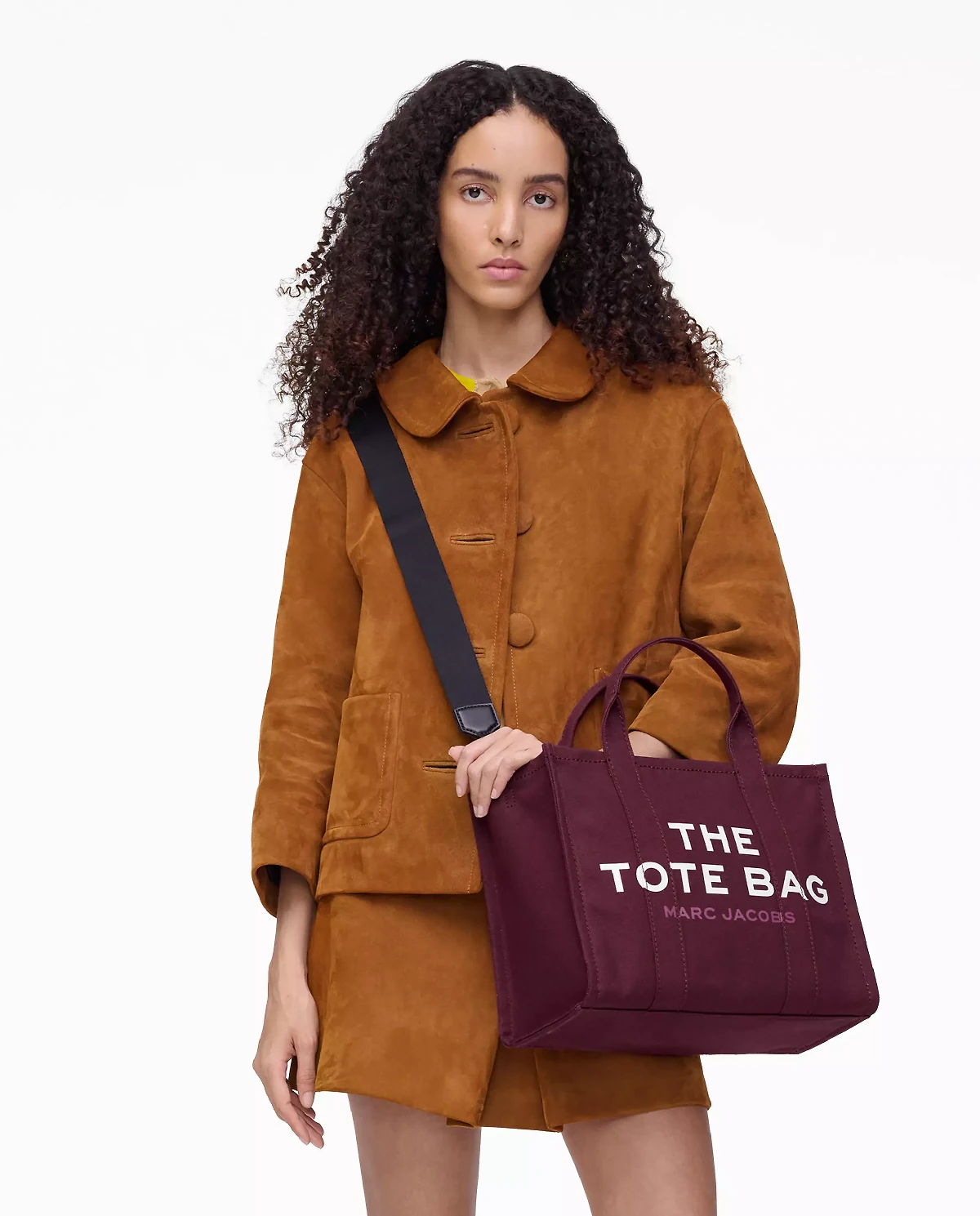 Burgundowa torebka The Medium Tote Bag - Image #1