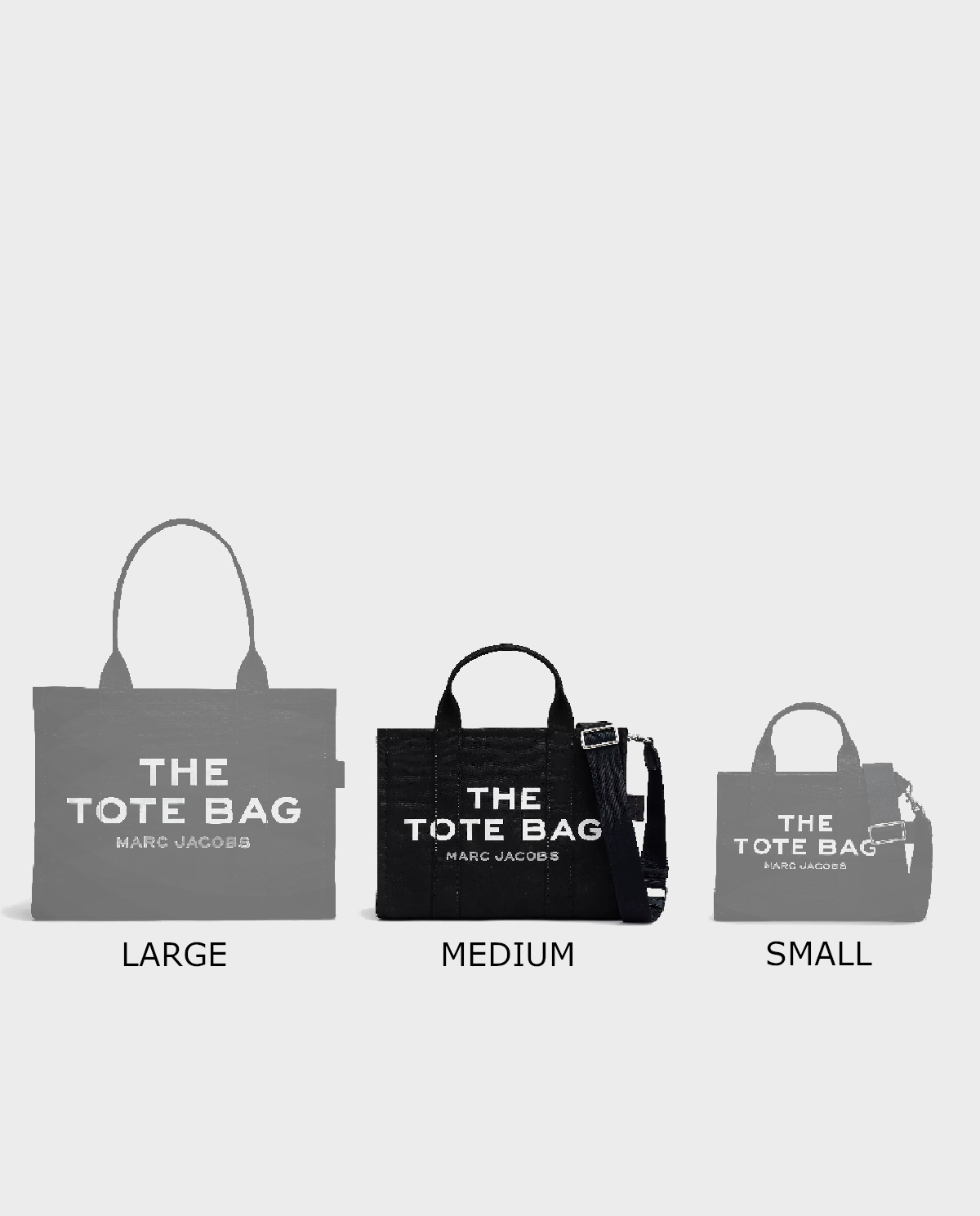 Burgundowa torebka The Medium Tote Bag - Image #8