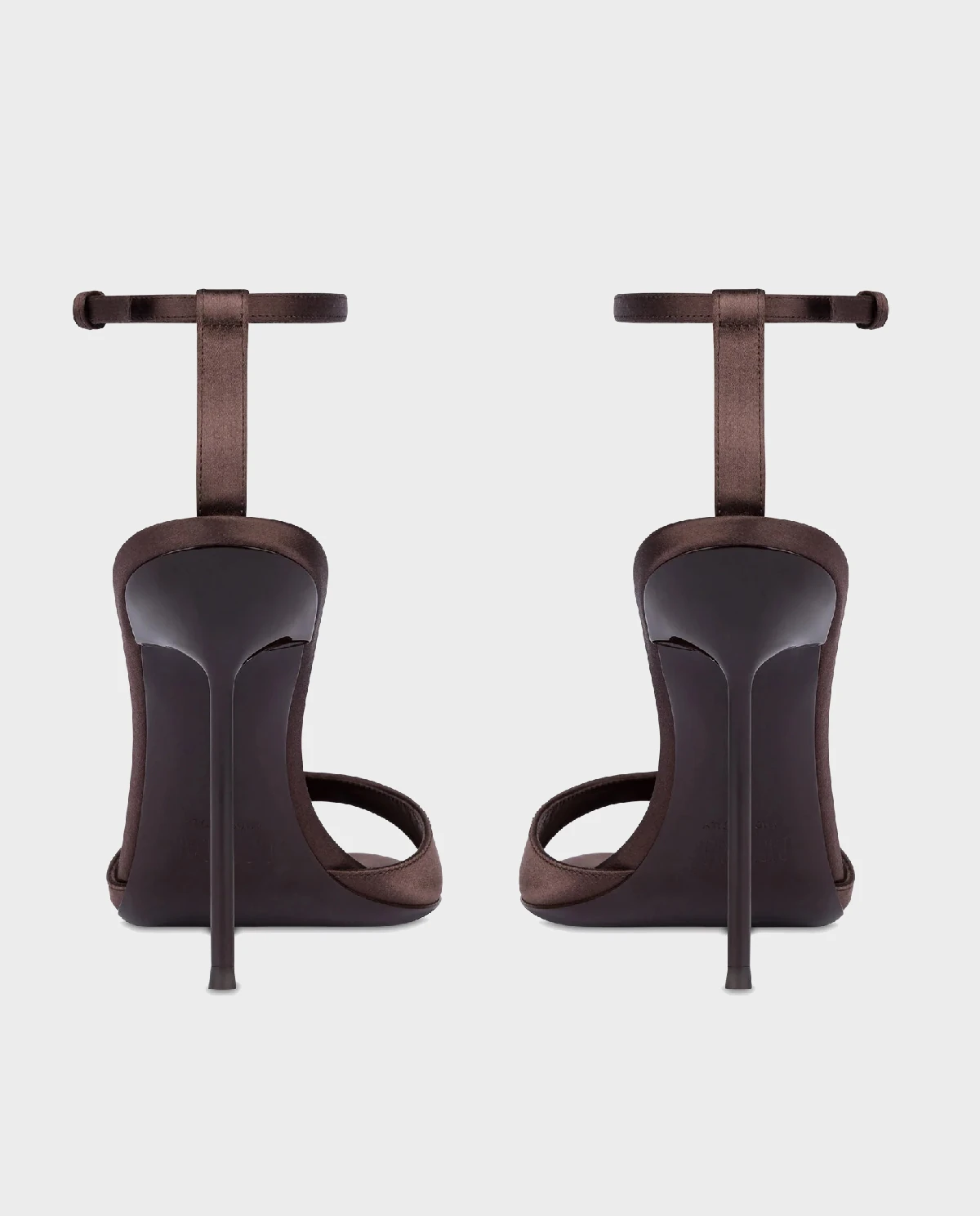 Satynowe sandały na szpilce Lidia 105 - Image #5