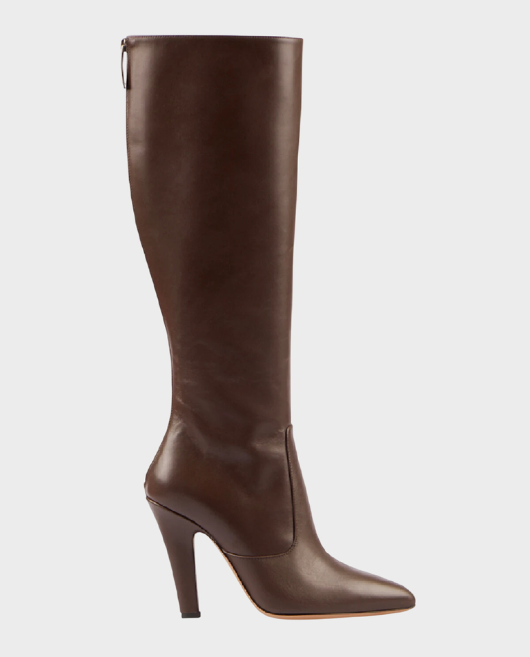 Ciemnobrązowe kozaki Elsa 100