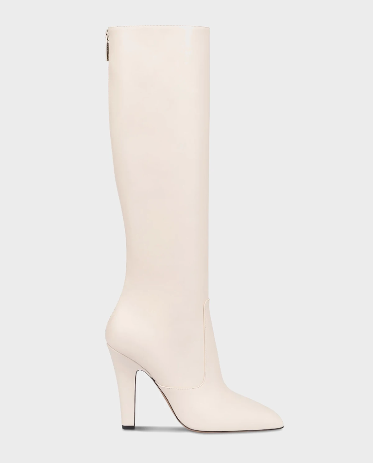 Kremowe kozaki Elsa 100