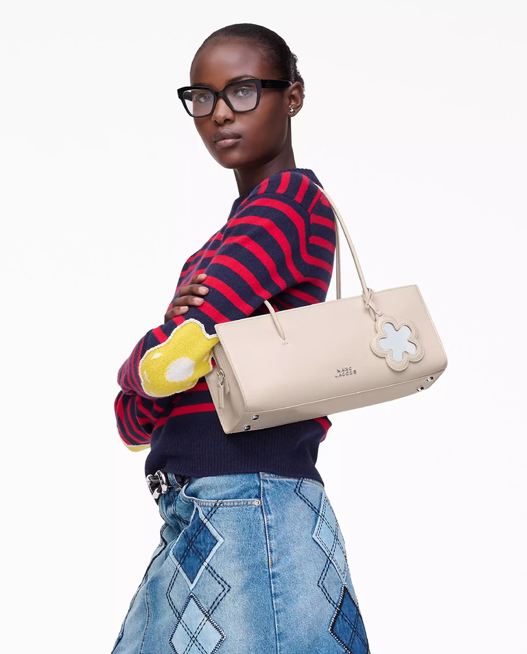 Kremowa torebka Glam Mirror