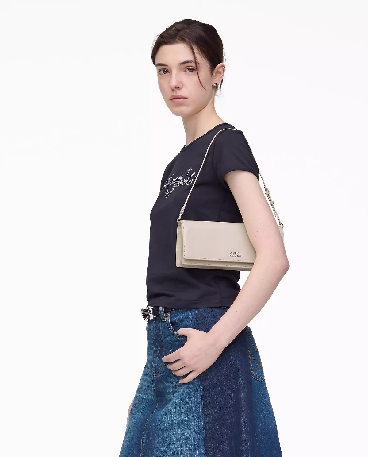 Kremowa torebka The Glam Mirror - Image #1