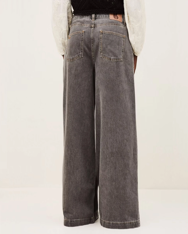 Szare spodnie jeansowe Jean Yusc