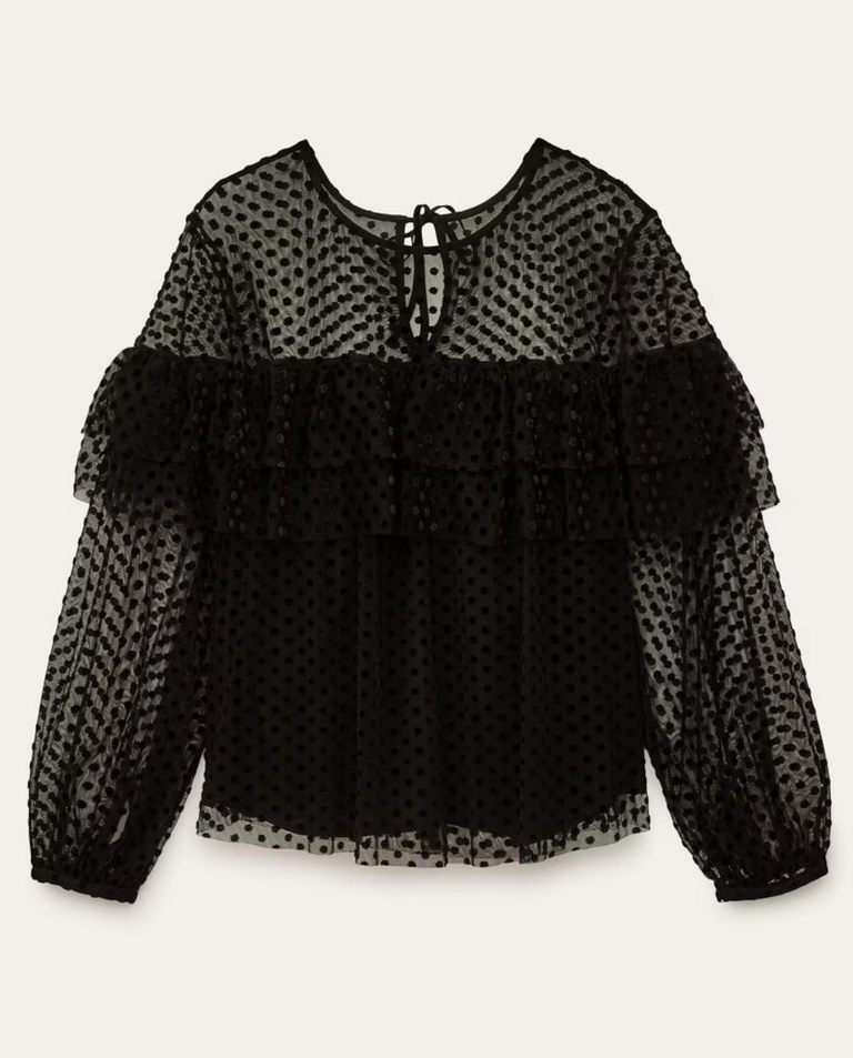 Czarna bluzka Raff - Image #5