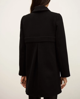 Czarny płaszcz Manteau Thea - Image #1