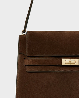 Zamszowa torba Lee Radziwill Large - Image #5