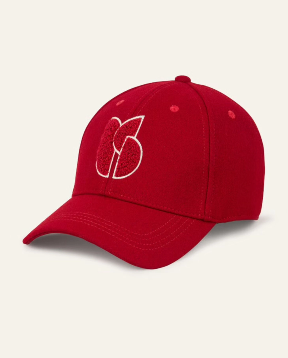 Bordowa czapka Hugo - Image #2