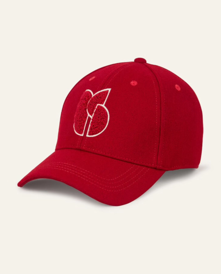 Bordowa czapka Hugo - Image #2