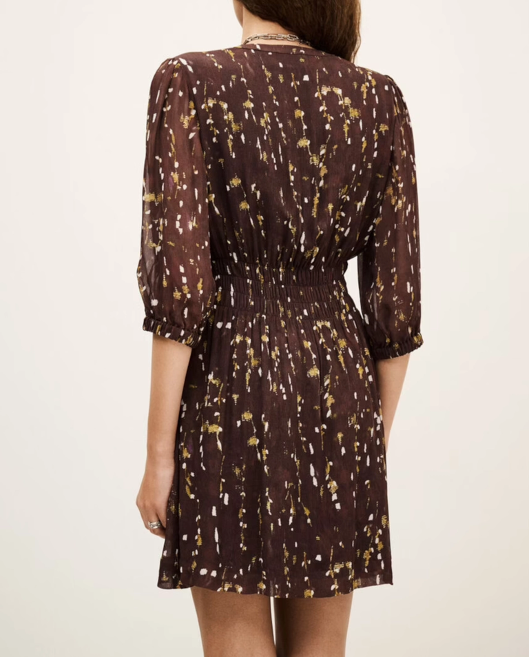 Czekoladowa sukienka Kanissa