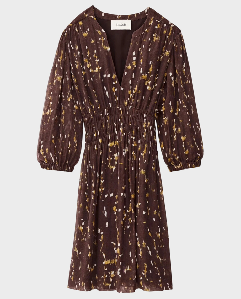 Czekoladowa sukienka Kanissa - Image #5