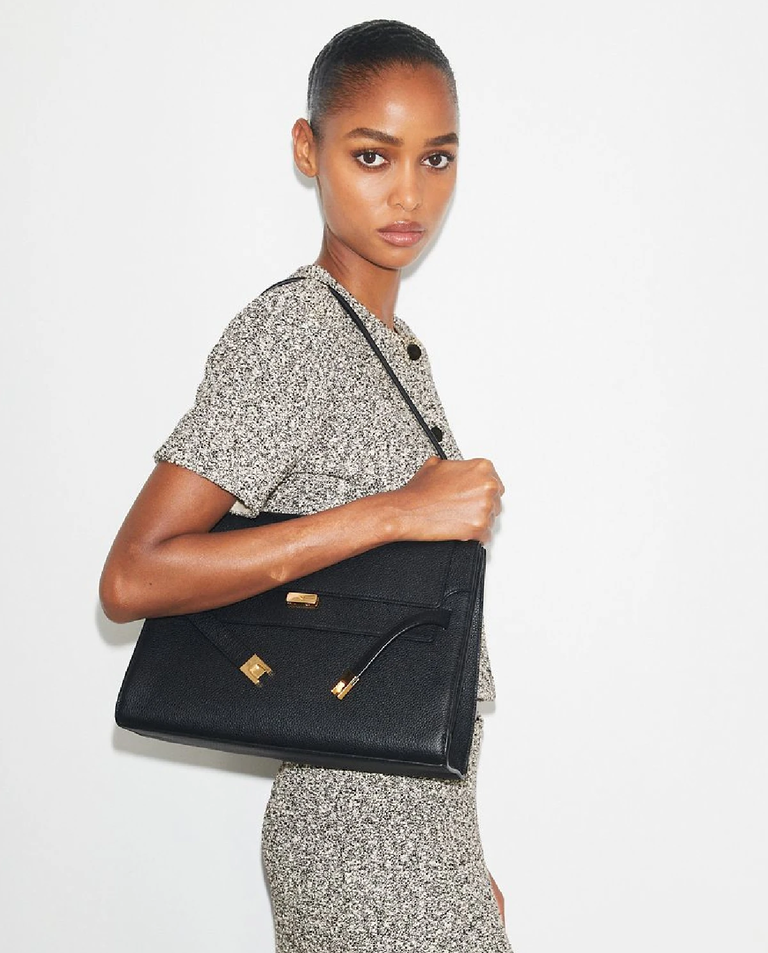 Czarna torba Lee Radziwill Large