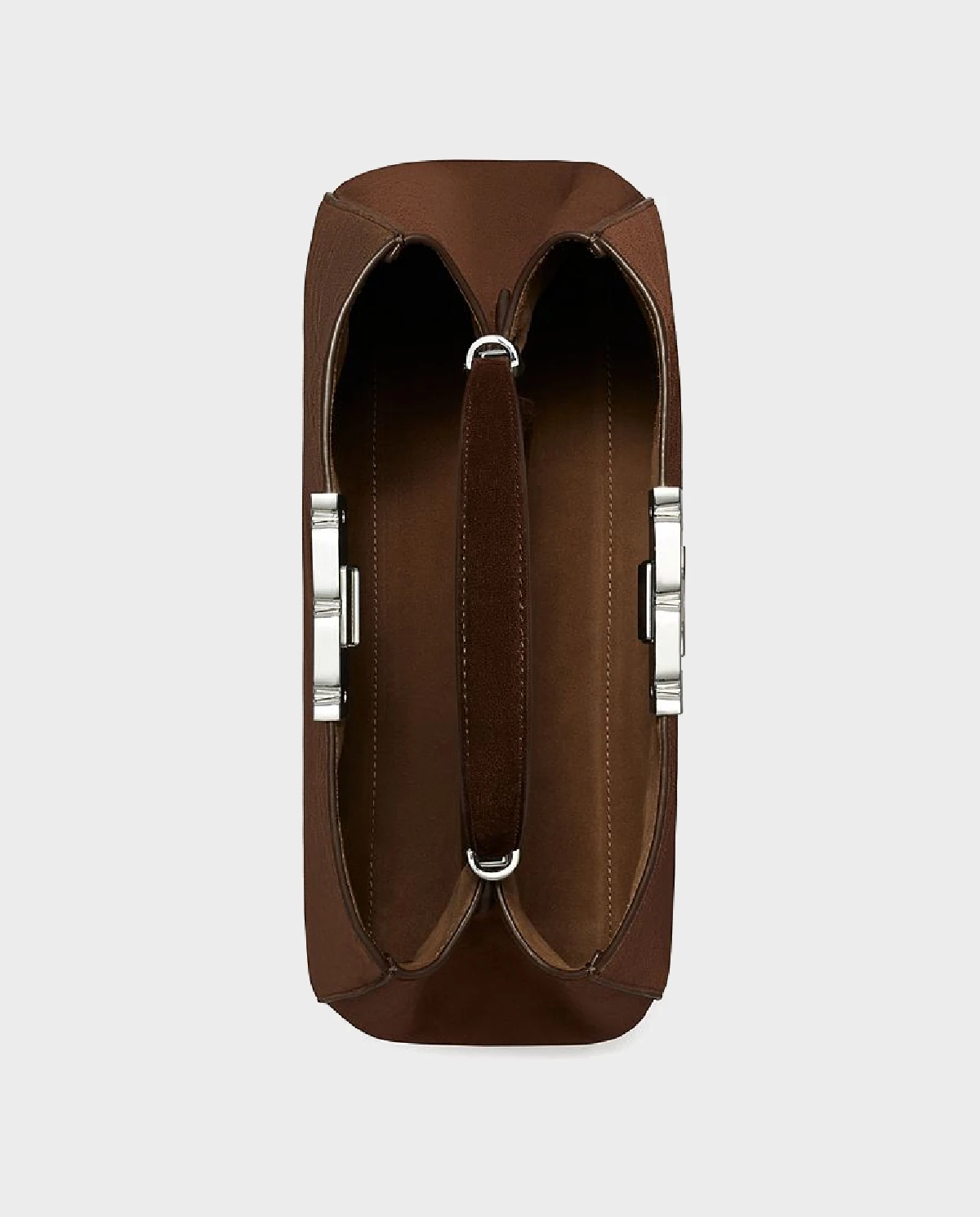 Brązowa zamszowa torebka Eleanor - Image #3