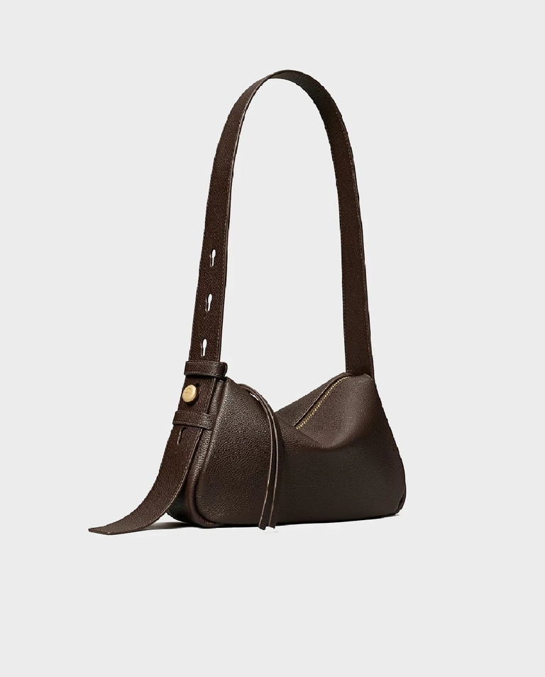 Ciemnobrązowa torebka Romy Small - Image #2