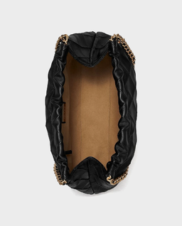 Czarna torebka na ramię Fleming Soft - Image #4