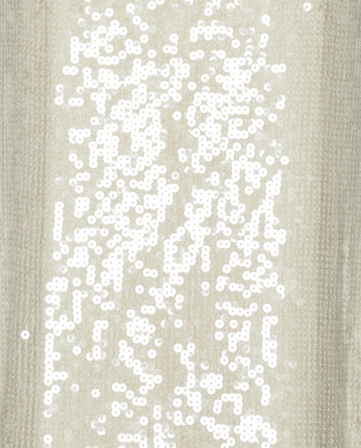 Biała cekinowa sukienka Sequin maxi - Image #2