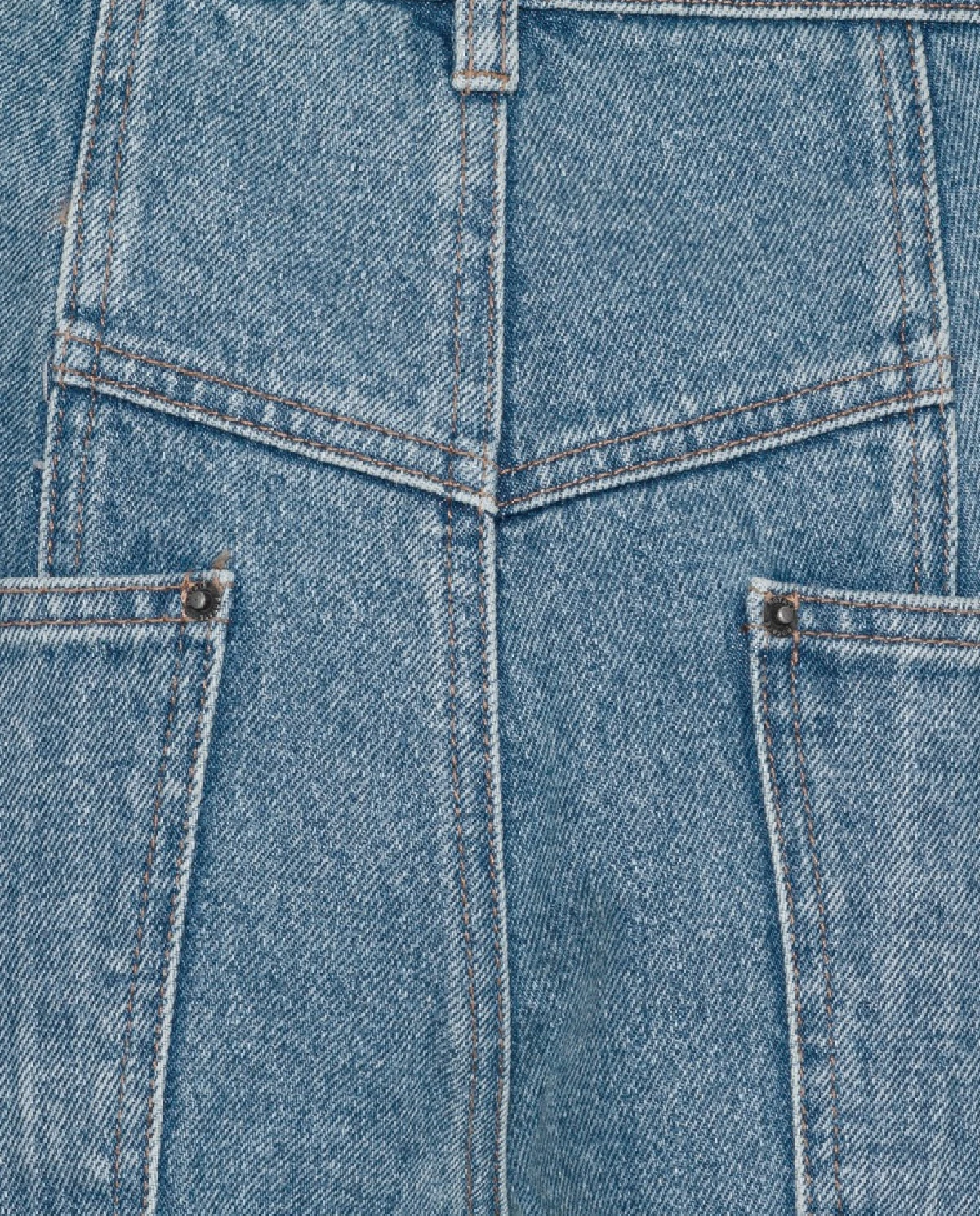 Niebieskie spodnie jeansowe - Image #2