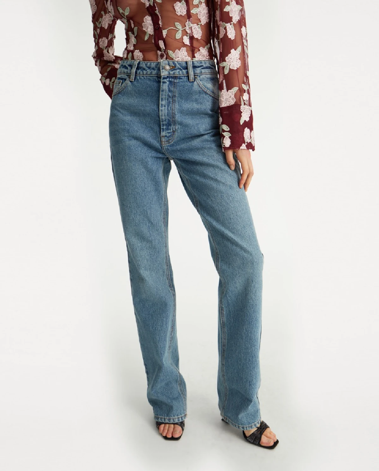 Niebieskie jeansy Regular Fit