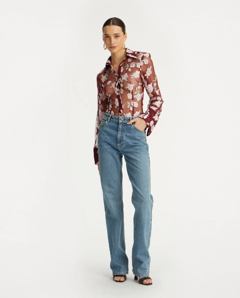 Niebieskie jeansy Regular Fit - Image #2