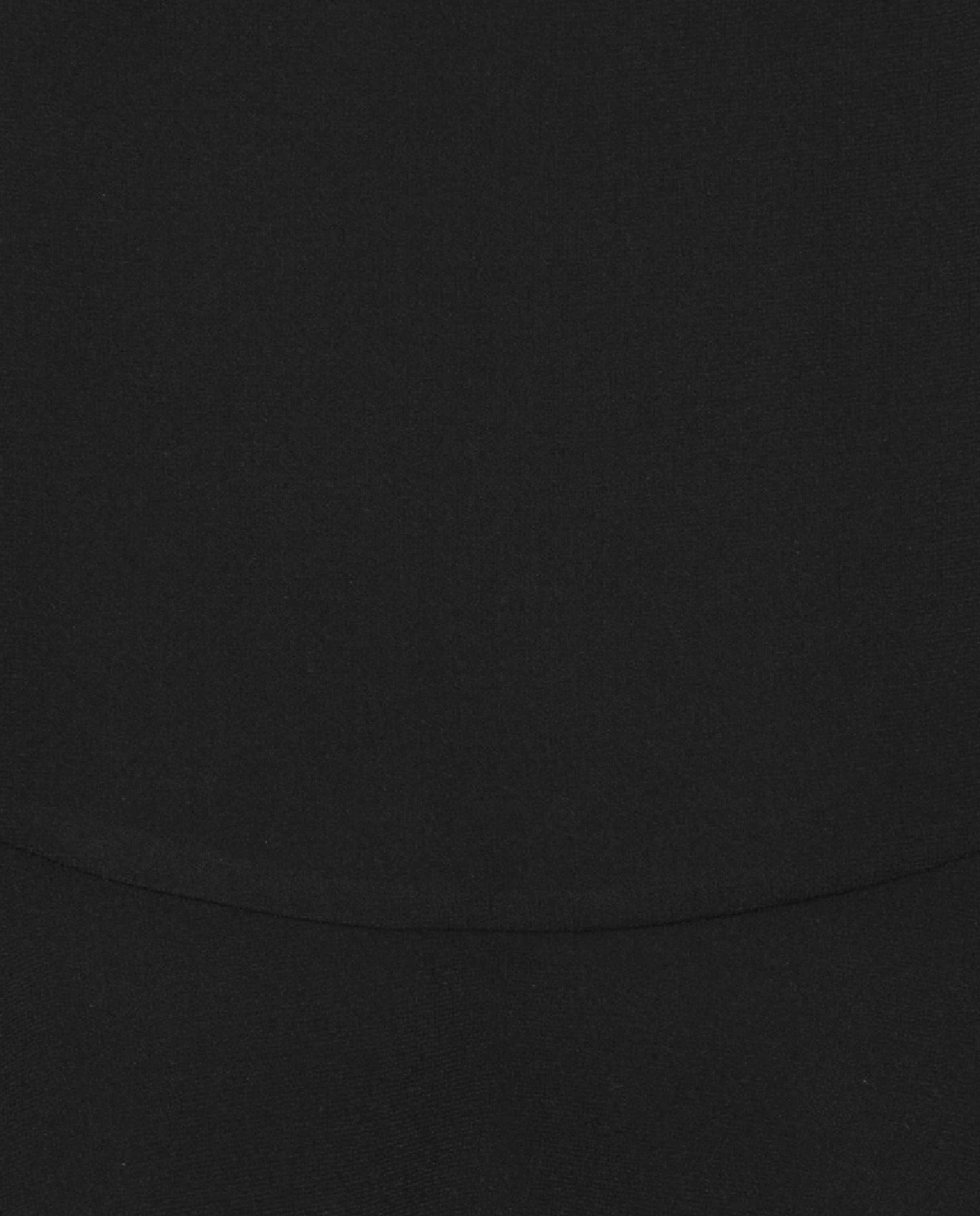 Czarna spódnica mini z falbanką - Image #1