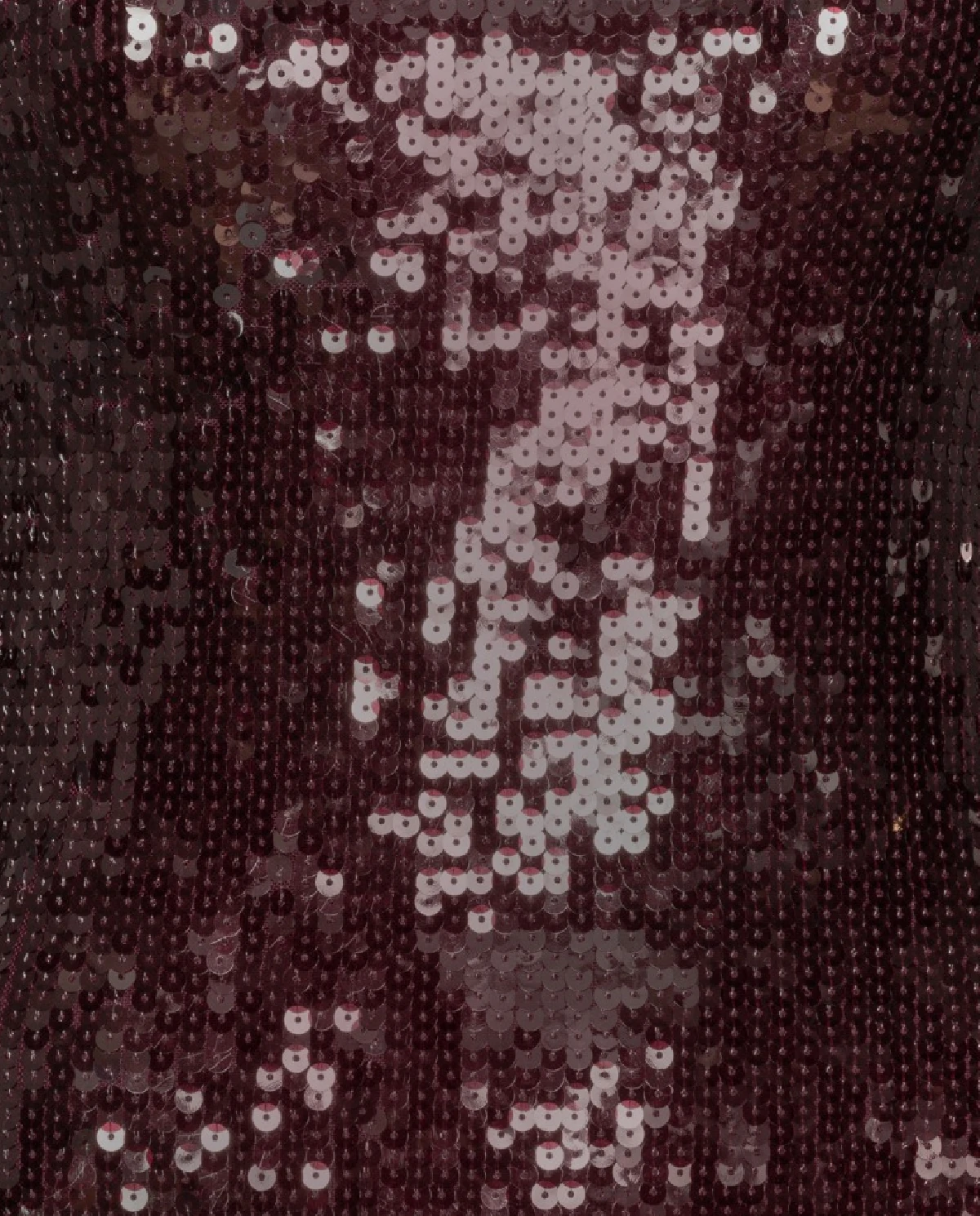 Bordowa sukienka mini z cekinami - Image #1