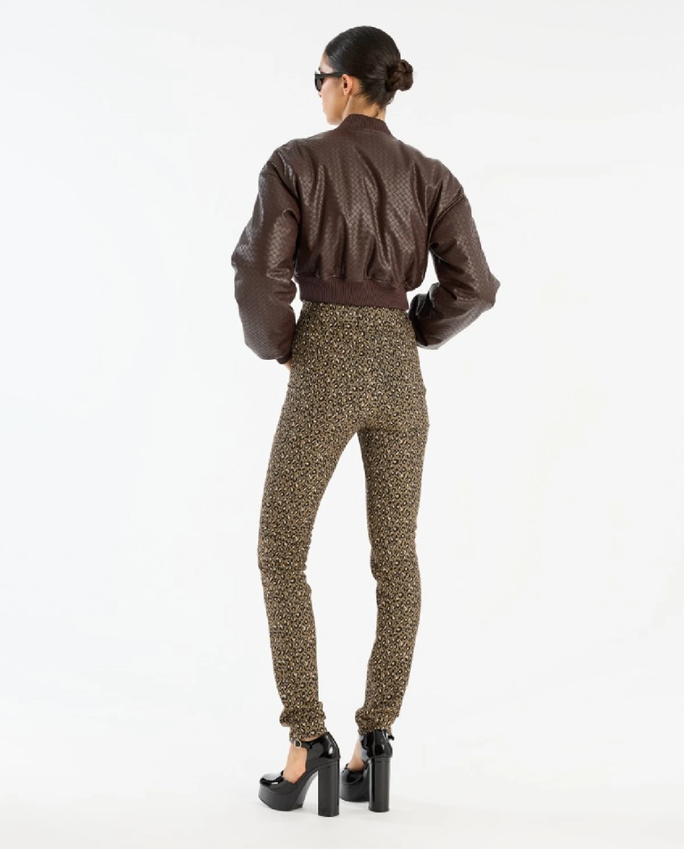 Ciemnobrązowa kurtka bomber - Image #4