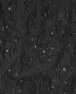 Czarna spódnica mini z cekinami - Image #2