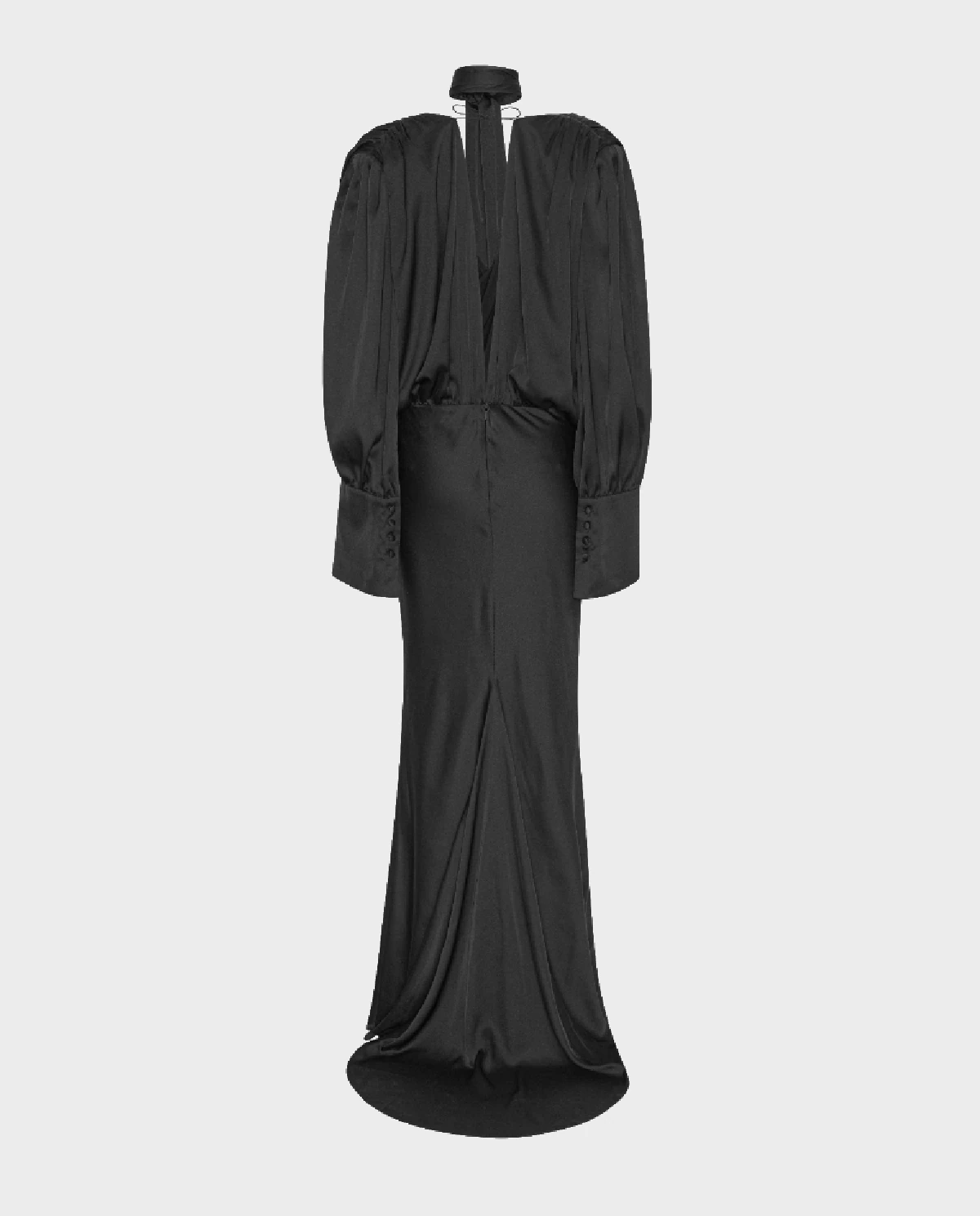 Czarna sukienka maxi - Image #1