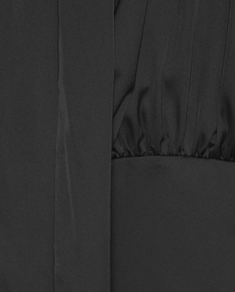 Czarna sukienka maxi - Image #2