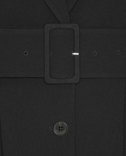 Czarna marynarka z paskiem - Image #4