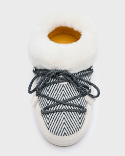 Kremowe śniegowce Moon Boot x Guest In Residence EVX - Image #3