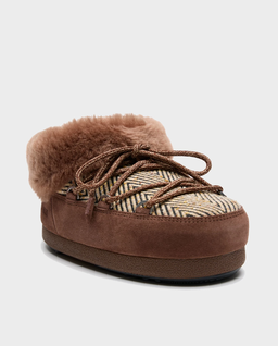 Brązowe śniegowce Moon Boot x Guest In Residence EVX - Image #1