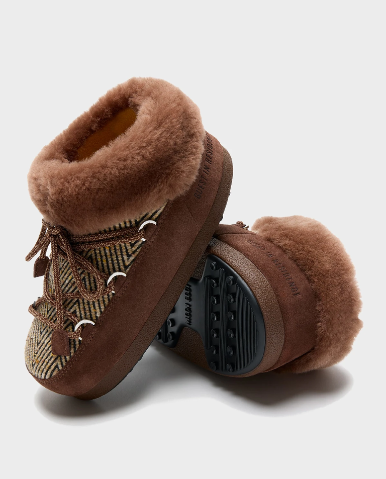 Brązowe śniegowce Moon Boot x Guest In Residence EVX - Image #3